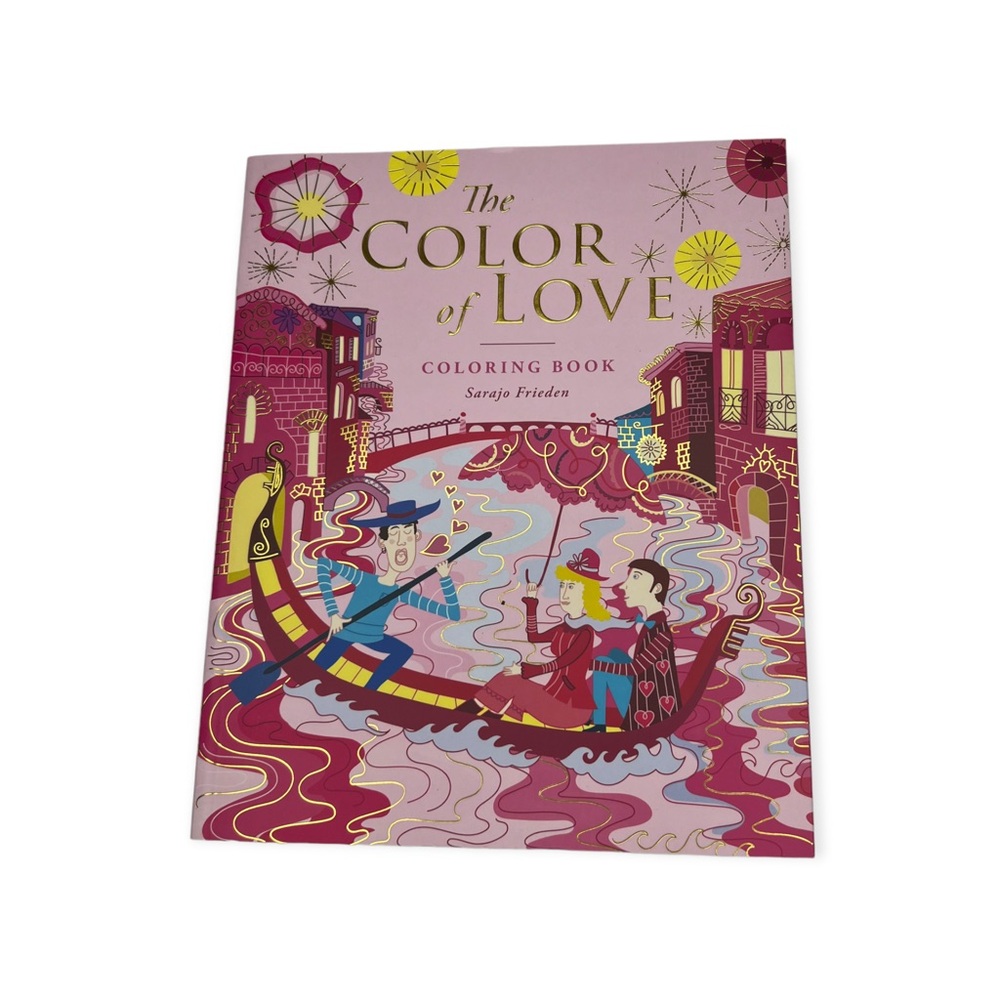 The Color of Love Coloring Book by Sarajo Frieden - Picture 1 of 3